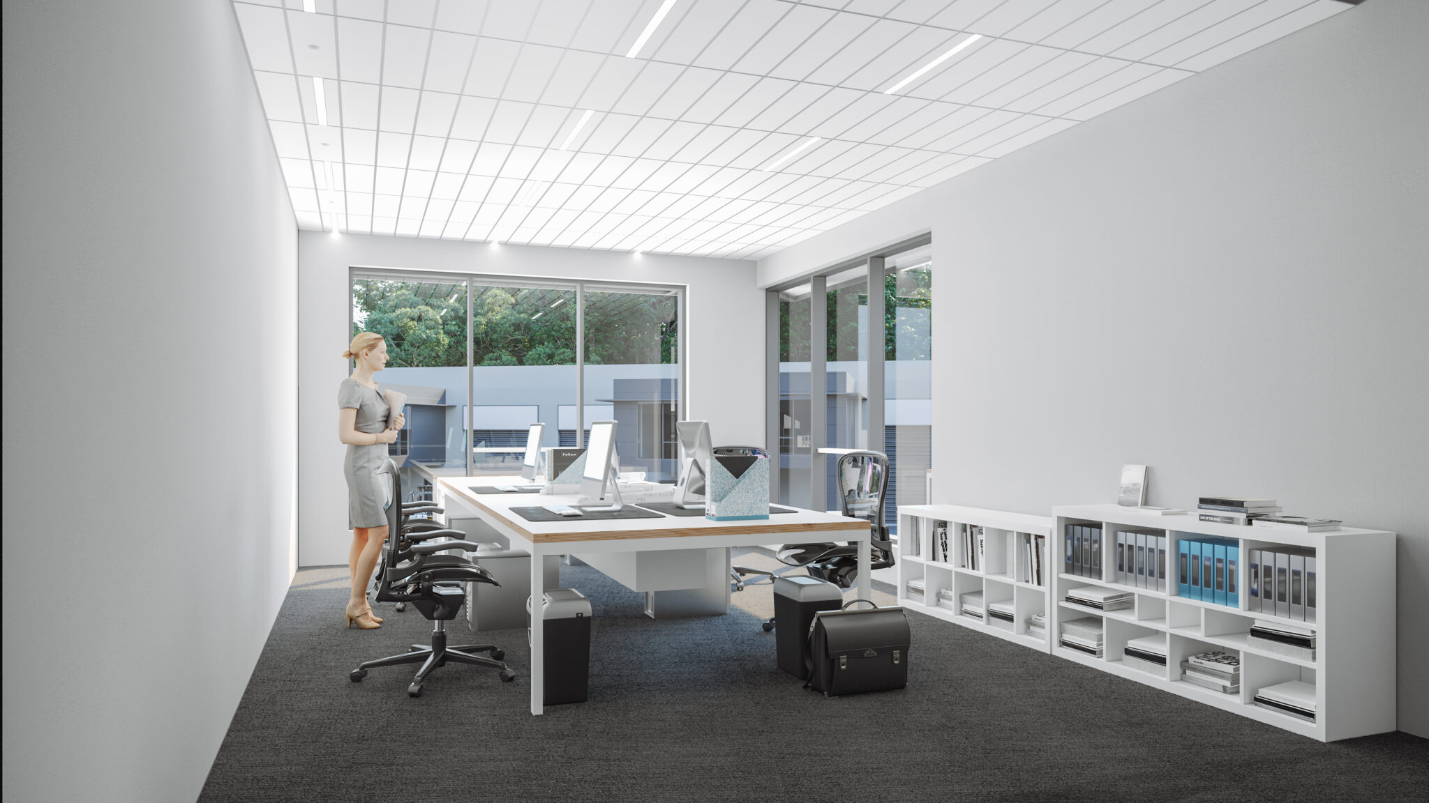 Mezzanine Office Floor